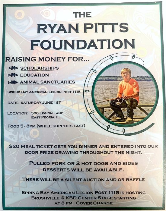Ryan Pitts Foundation Flyer